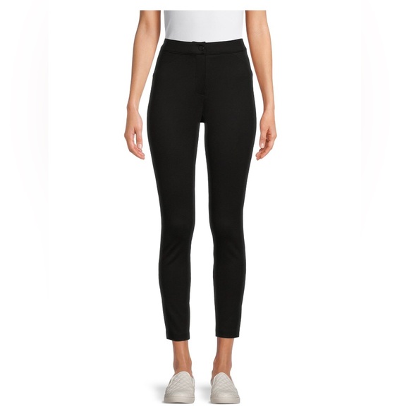 THE PIONEER WOMAN Black Jeggings Size 3/4X 22/24 Womens Zip Front New - Picture 1 of 10